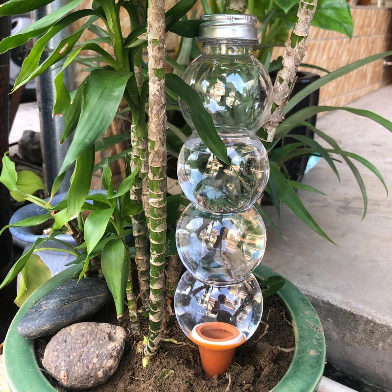 1Pcs Creative Automatic Water Device Plant Waterer Self Watering Home Garden Tools Gardening For Indoor And Outdoor Plants