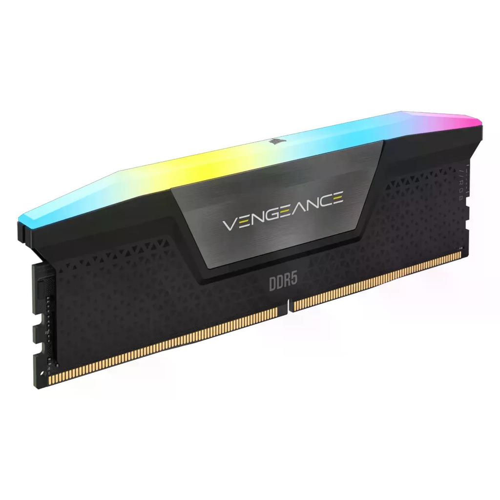 Memória Corsair Vengeance RGB, 16GB, DDR5, 5600MHz, CL40-CMH16GX5M1B5600C40