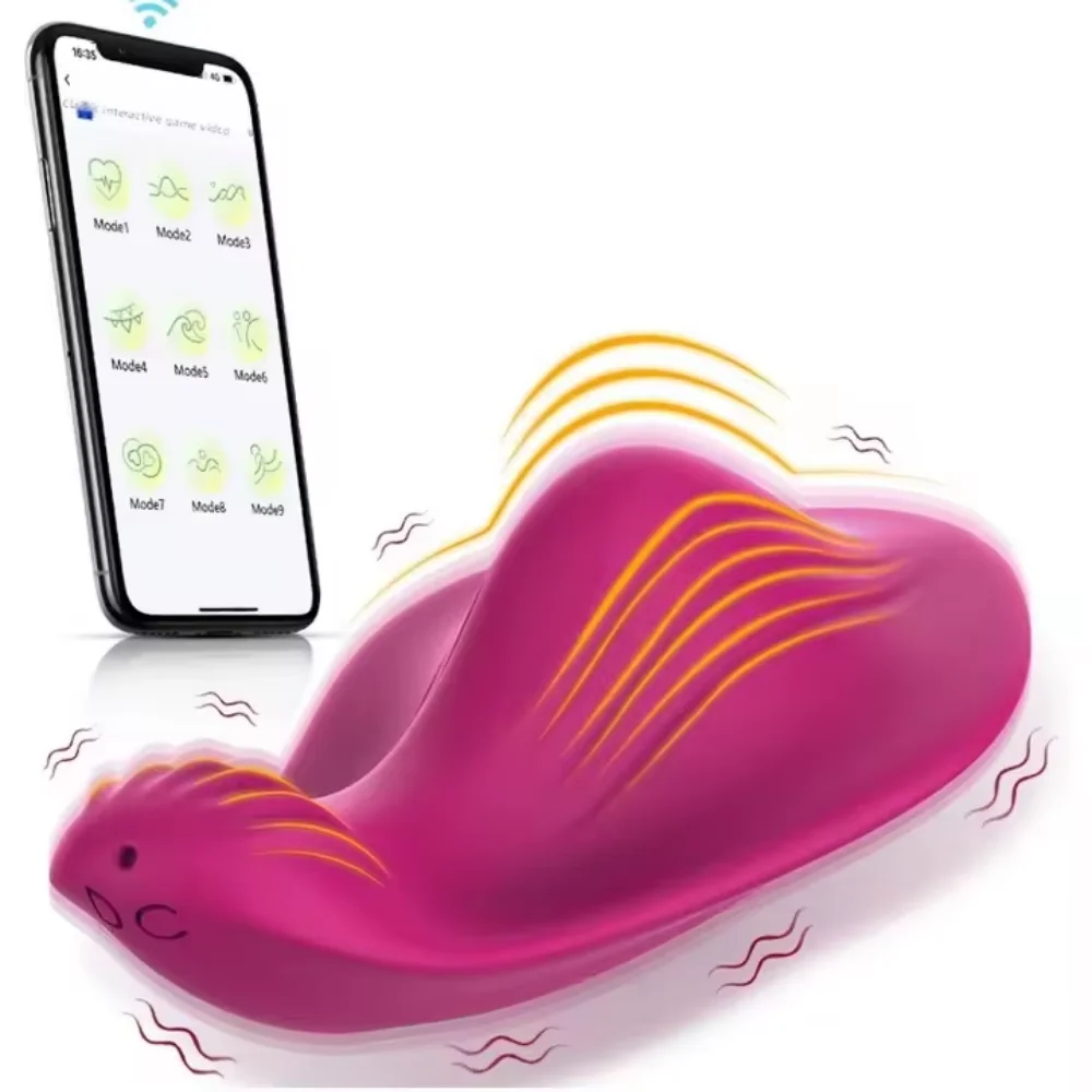 Wireless APP Vibrator Female Wear G Spot Clitoris Stimulator Bluetooth Control Vagina Massager Masturbation Sex Toys for Women