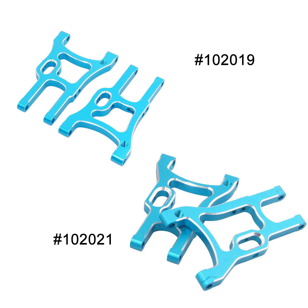 RC 102019 102021（02007 02008）Alum Front / Rear Lower Suspension Arm For HSP 1:10 94102 94103 94103Pro 94123 94123Pro