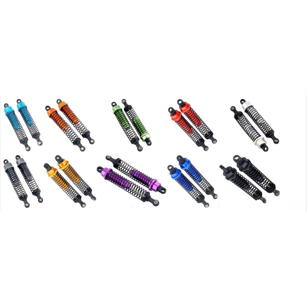 RC 286004 Aluminum Rear Shock Absorber 75mm 2PCS For HSP 1:16 Off-Road Buggy