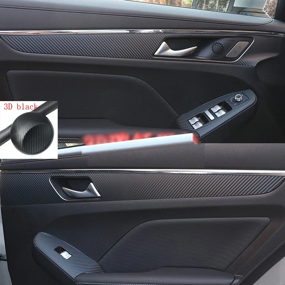 For Haval Jolion 2021-2024 Interior Central Control Panel Door Handle 3D/5D Carbon Fiber Stickers Decals Car styling Accessorie
