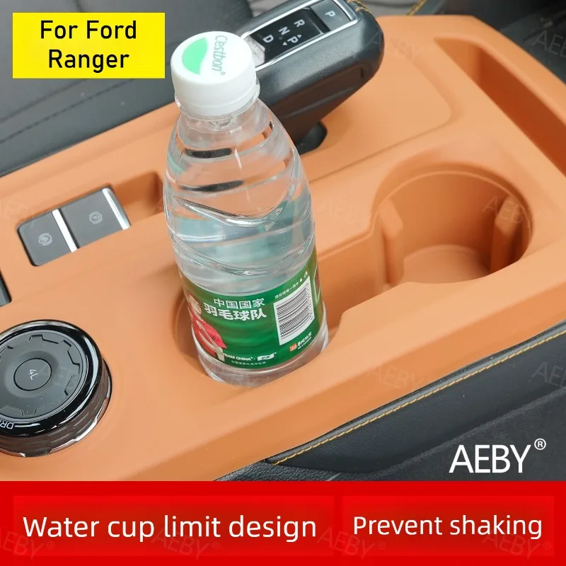 For Ford Ranger 2022-2026 Center console car automatic shift decorative protector,Scratch resistant and dust-proof,accessories