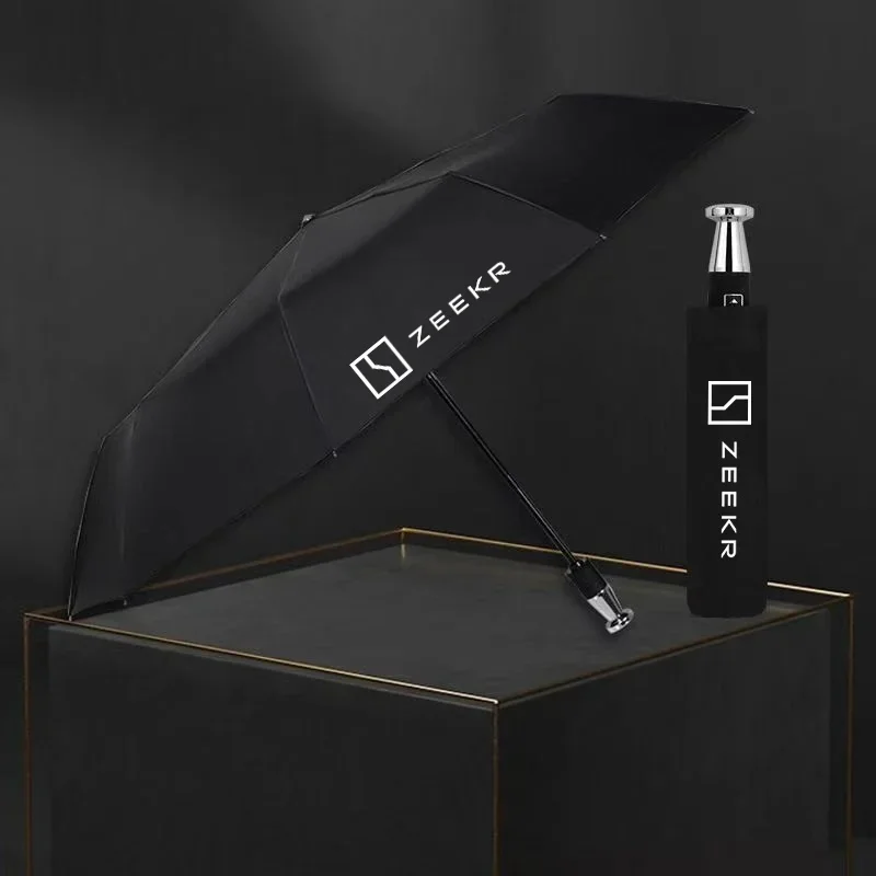 For ZEEKR 001 007 009 003 001FR GT 7X 9X MIX 007GT  Car Automatic Folding Windproof Sunshade Umbrella Auto Accessories