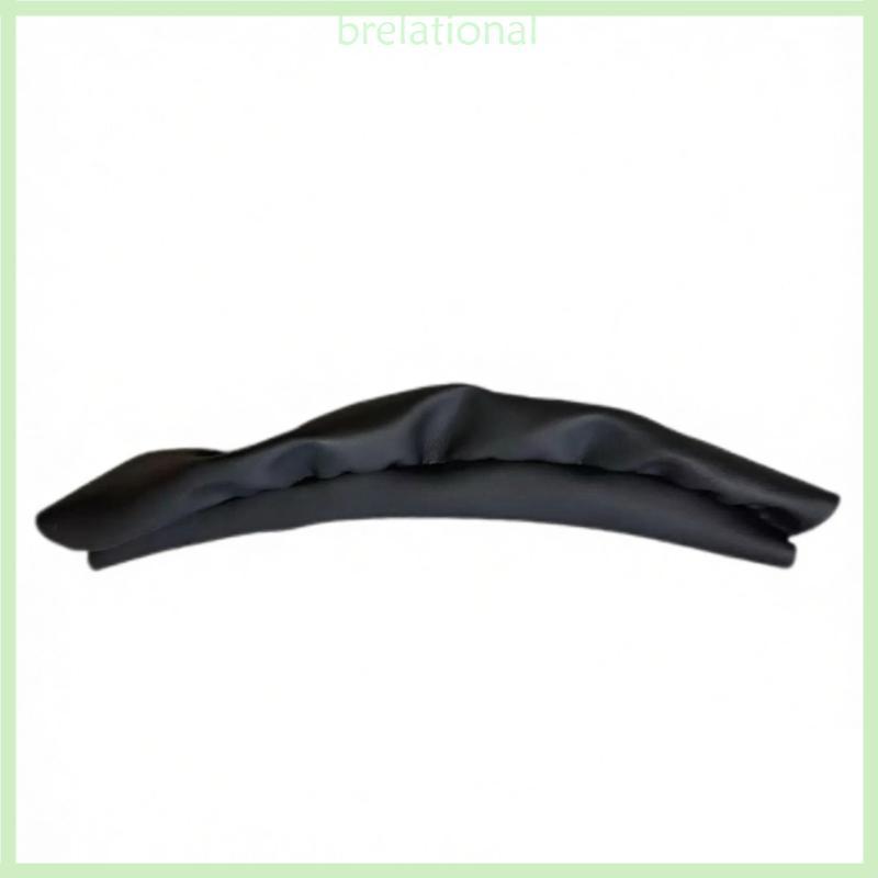 R PU Headset Headband Pad Sleeve Para Cloud IICore Capa Preta Descascar Tiaras Rachadas Usadas
