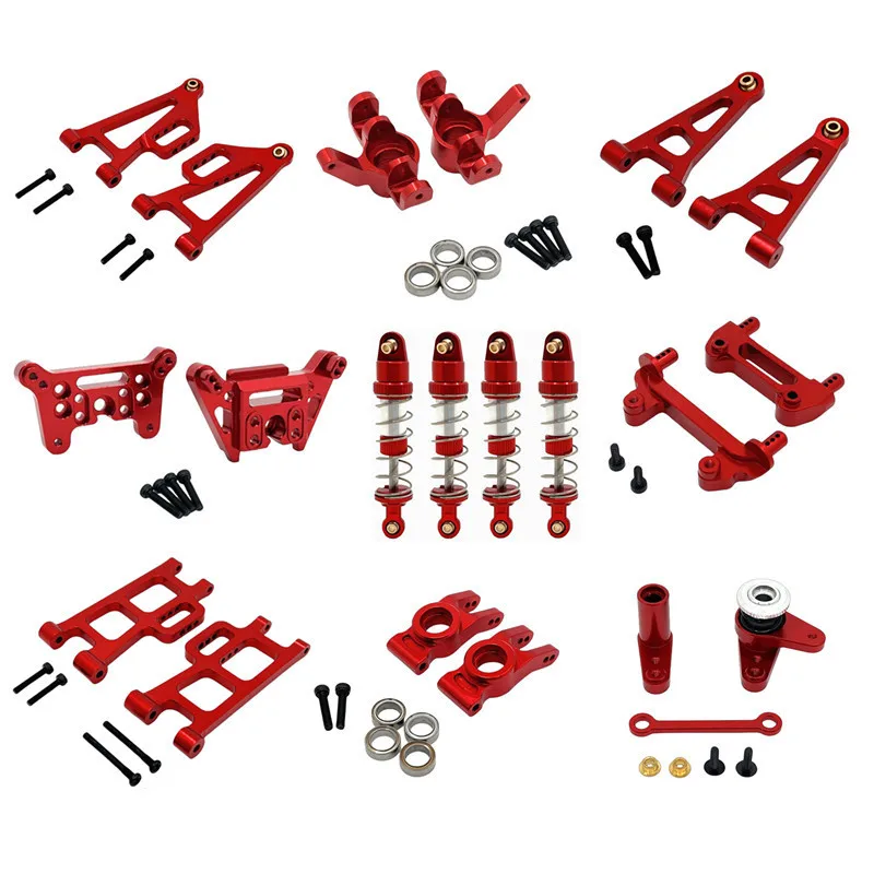 RC Car parts for Hyper GO MJX  1/14 14207 14208 RC Car Metal Upgrade OP Accessories Parts Kit