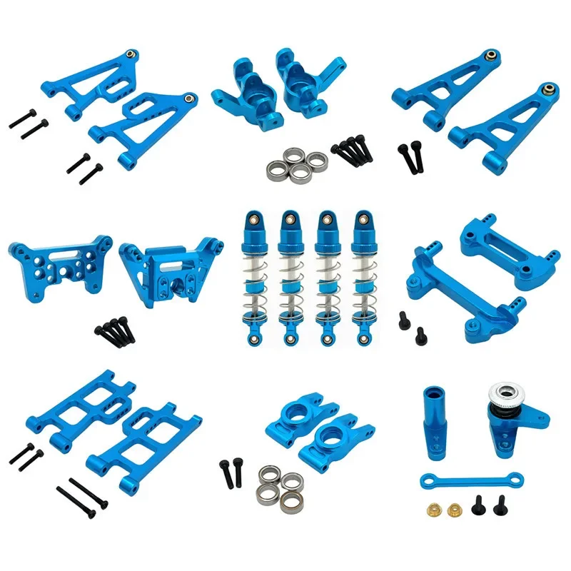 RC Car parts for Hyper GO MJX  1/14 14207 14208 RC Car Metal Upgrade OP Accessories Parts Kit