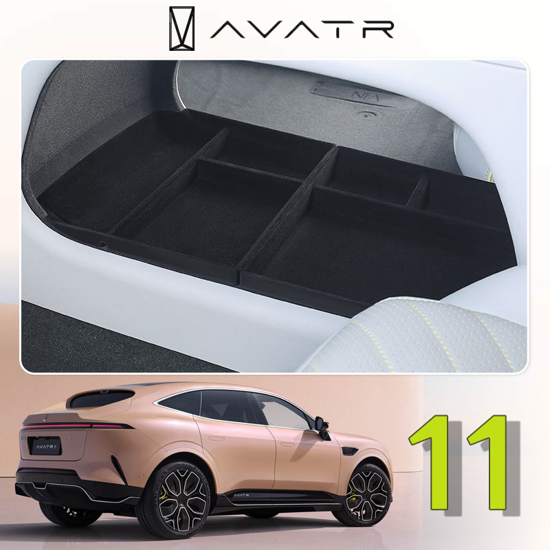 2024 CHANGAN AVATR 11 Apoio de braço central modificado para carro Caixa Armazenamento Caixa Rack de armazenamento sob c