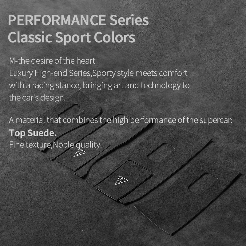 Top Suede For Tesla Model 3 (2024-) Window Switch Button Panel Trim Cover Sticker Anti Scratch Car Interior Tuning Accessories