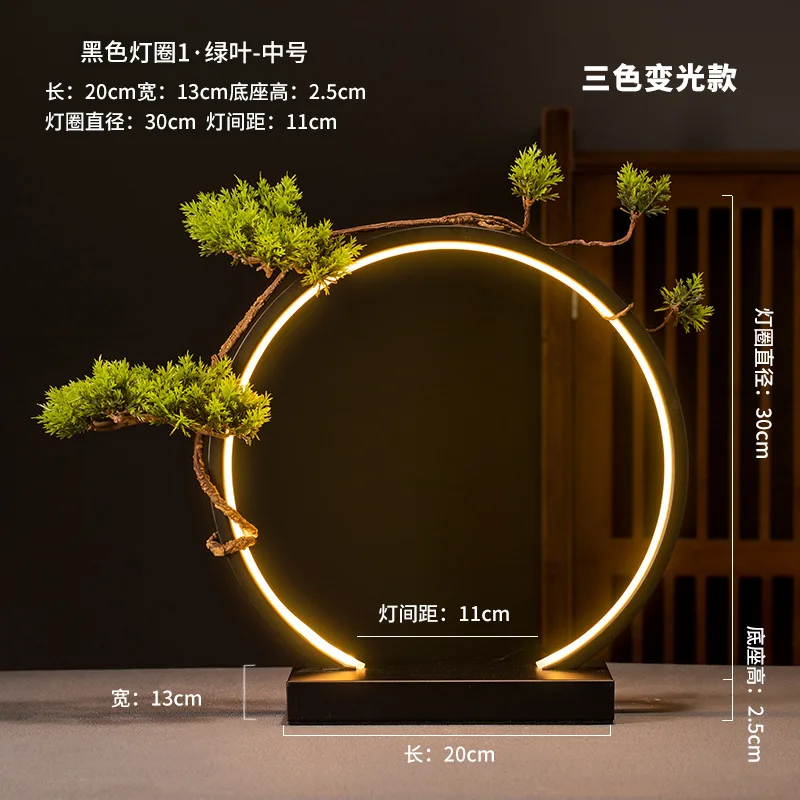 LED Ring Light Home Decoration Night Light USB Power Supply Dimmable Creative Decoration Birthday Gift