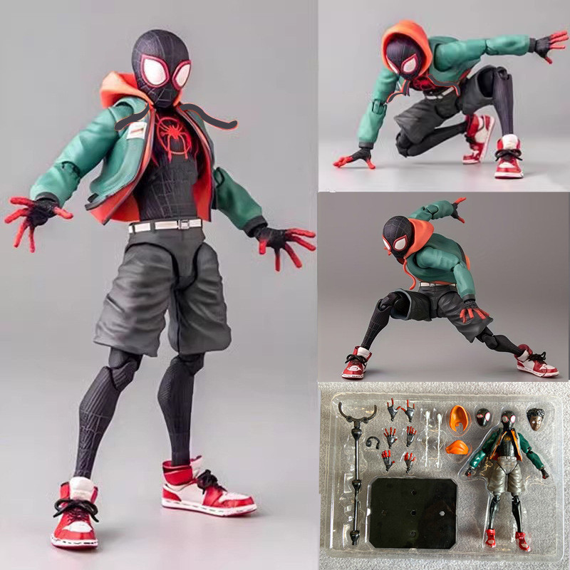 Boneca móvel conjunta do Homem-Aranha, boneca de ação, presente de aniversário