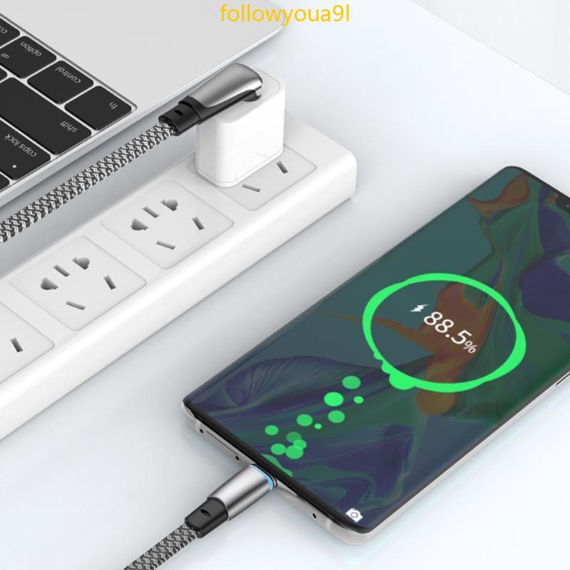 Fol USB C Para Comprimento Flexível PD60W Transferência Carregamento Rápido Tablets Telefone Alim