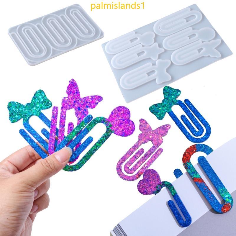 Molde Resina Forma Clipe, Moldes Silicone Multiuso Para Artesanato, Marcadores, Projeto Epó