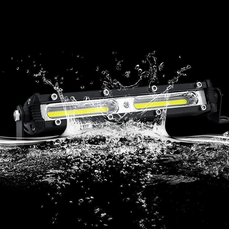 (duyonglin111) 1 Pc Carro LED Luz De Trabalho 12V 24V Spotlight Barra De 6500K Tira Para Auto Caminhão Reboque Spot Nevo