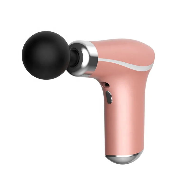 Smart Library Portable USB Rechargeable Electric Massage Gun Muscle Relaxation Massager Portable Fitness Equipment Fascia Gun