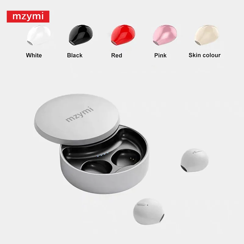 MZYMI X21s TWS Mini Bluetooth Headphones Ture Wireless Earbuds Invisible TWS Handfree Small Earbuds Sport Earbud Built-in Mic