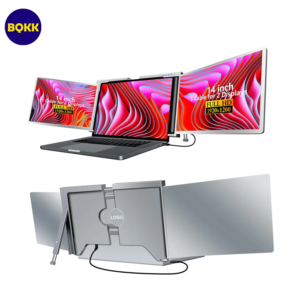 Expandable Stand Portable Monitors Factory Wholesale S-series Portable Laptop Monitor for Home Office Business Trip Extender