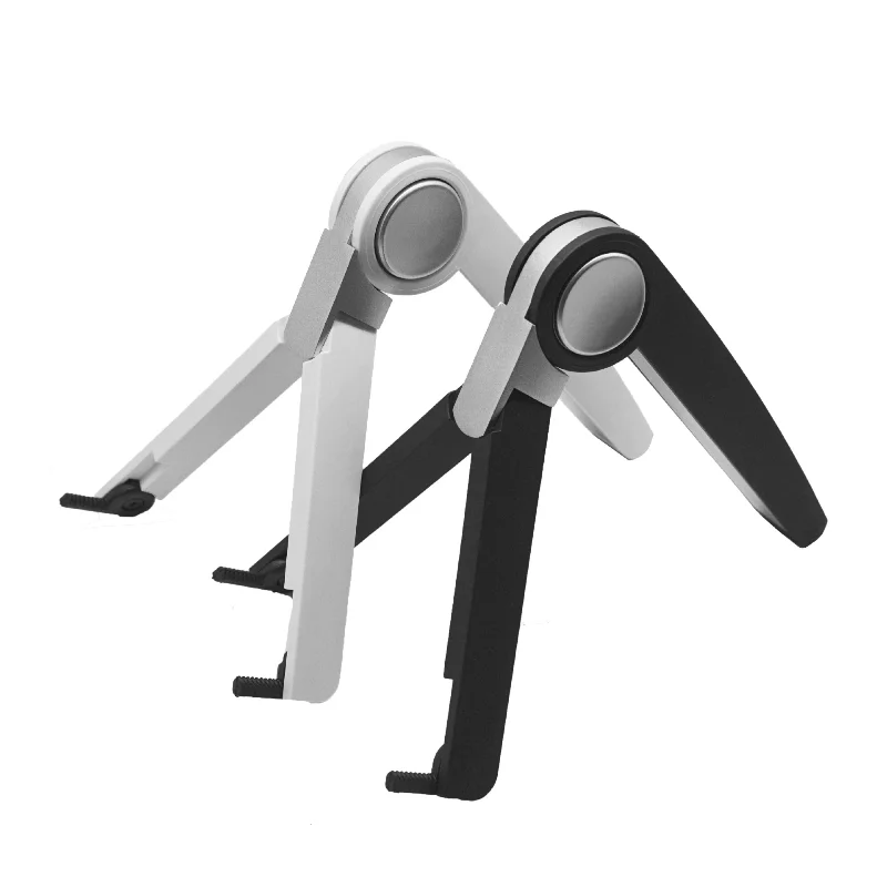 1pc Laptop Stand Holder Mount Adjustable Angle Portable Notebook Stand Laptop Support Cooling Stand Tablet Holder Folding Desk