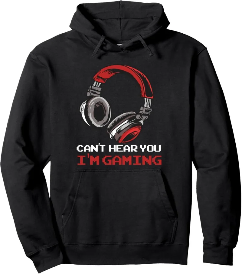 Gaming Gamer Assertion Gift Idea Pullover Hoodie Gamer Graphic Sweatshirt Hoodie Personalized Clothing Unisex Thermal Shirt