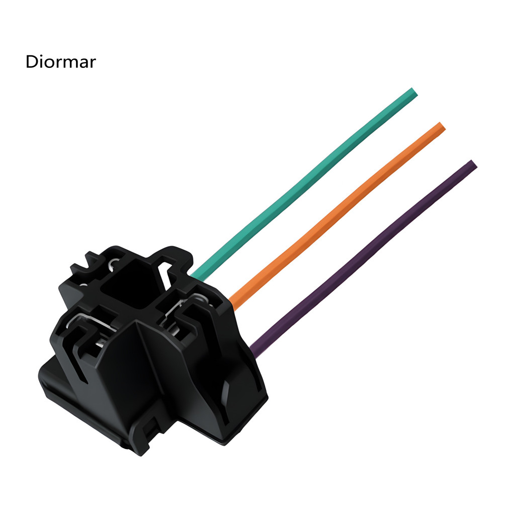 Reliable H4 Socket Adapter Bulb Wiring Harness Extension Kit Female Lamp Holder Cable for Trucks Suvs Headlights Fog Lig