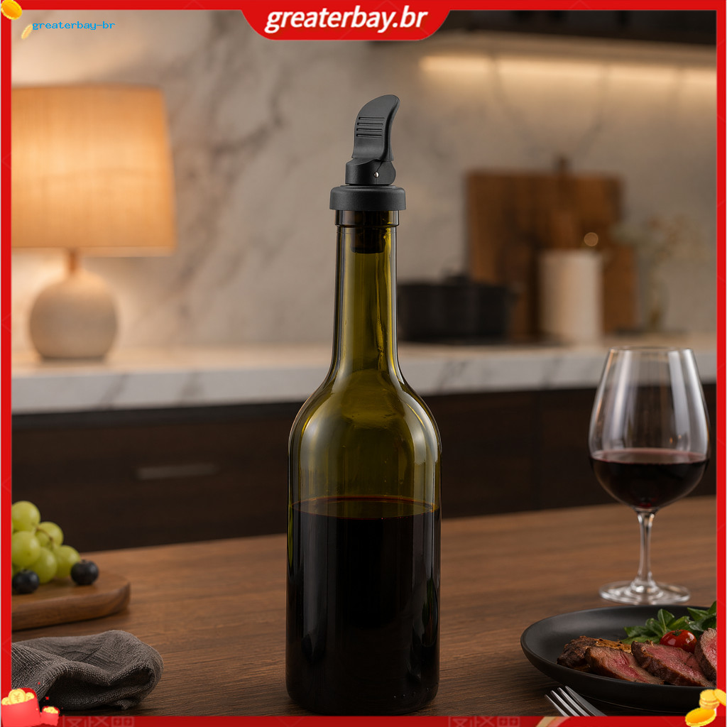 Vacuum Wine Sealer Hand Pump with Reusable Airtight Bottle Stopper for Champagne and Preservation – Home Bar Accessory