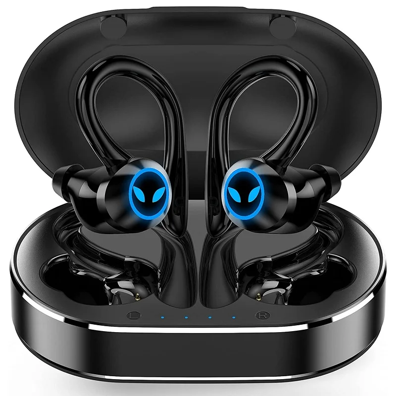 TWS Bluetooth Earphone,Stereo Wireless Headphone,USB-C Charging Case HiFi Earbud, HandsFree Headset With Mic For iPhone Android