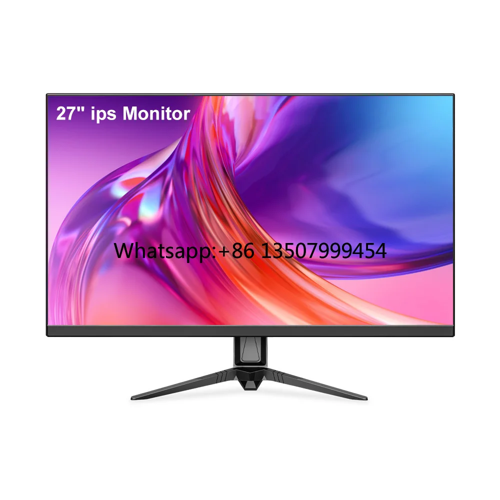 Hot Selling 27 Inch 2K IPS Hard Screen Ultra-narrow Bezel LCD Monitor 100Hz Desktop Computer Display for Gaming Office Use