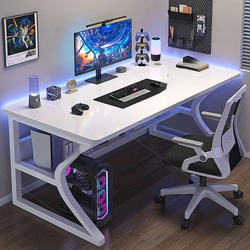 Luxury Bedroom Computer Desk Vintage Monitor Study Computer Desk Minimalist Gaming Decoration Mesa Pared Plegable Furniture