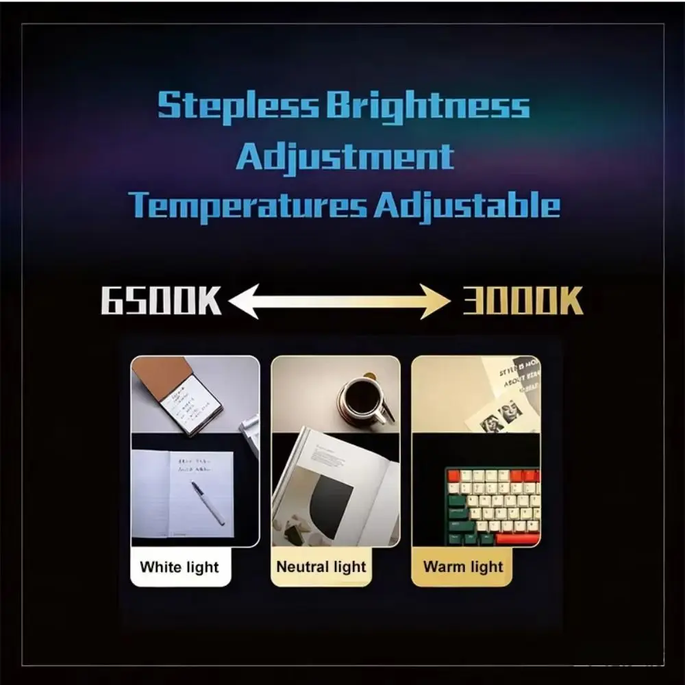 RGB Atmosphere Monitor Light Bar Touch Control Music Rhythm RGB LED Lighting Dimming Function LED Lighting Gaming Monitor Lights