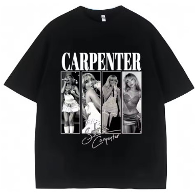 Camiseta Sabrina Carpenter Emails Tour  Lançamento Camisa 100% Algodao