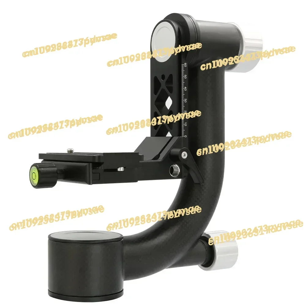 360 Degree Panoramic Gimbal Head Tripod Mount With Quick-Release Plate For DSLR Digital Video Camera