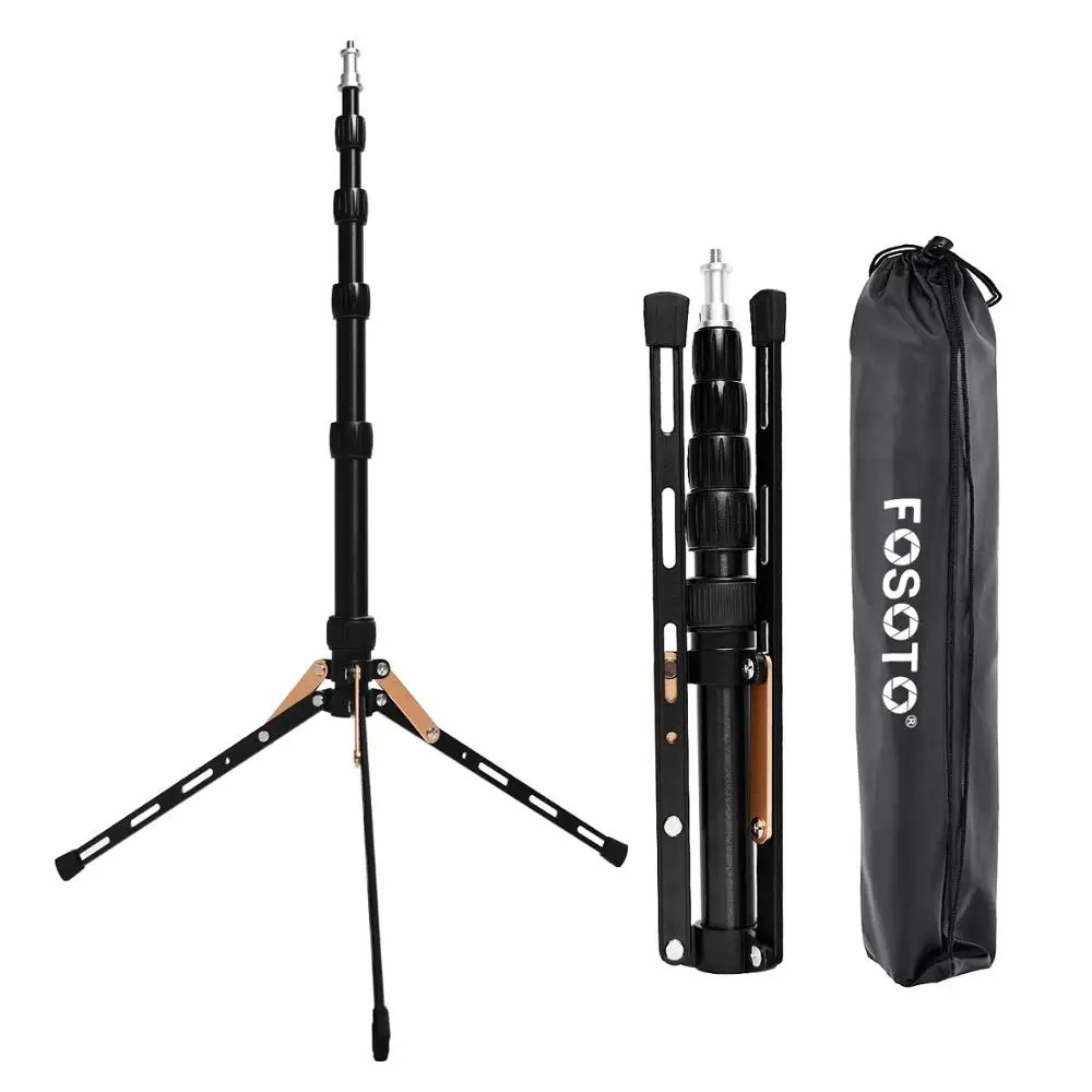 Fusitu FT-140 Light Stand Portable Tripod 1.23m For Camera Phone Photo Studio Photographic Lighting Flash Umbrellas Reflector