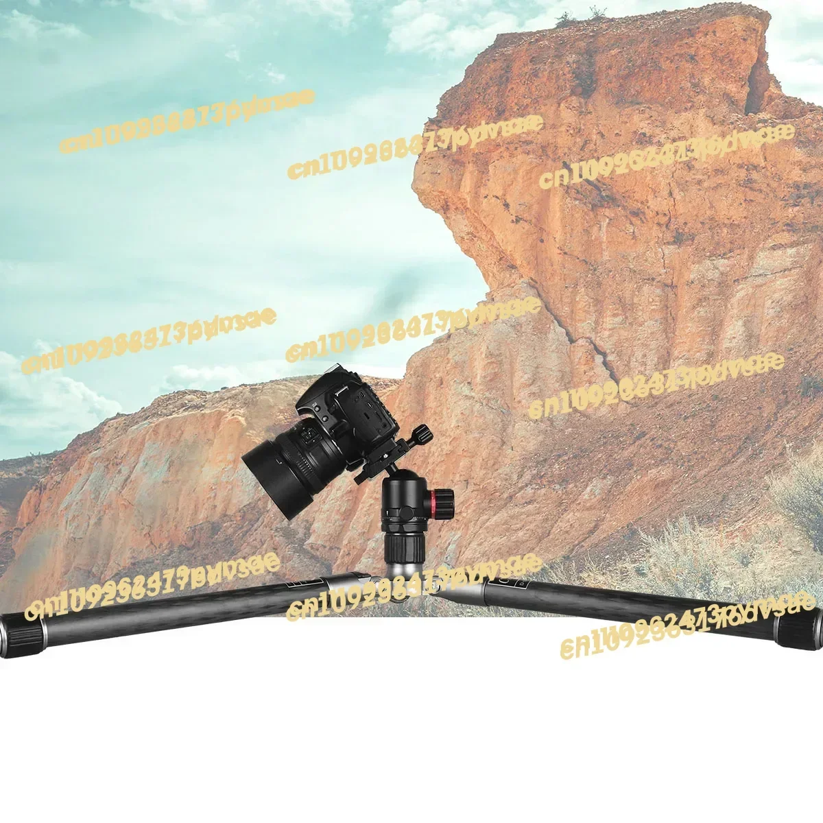 2025 In Stock Kingjoy A83+T11 175cm big heavy duty Lightweight Portable Carbon Fiber Digital Cameras Tripods for Outdoor