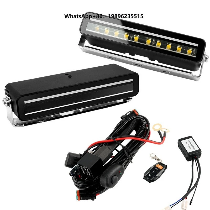High Power 146W IP68 Waterproof LED Work Light Bar 12V/24V Lighting Strobe Modes 4x4 Accessories Off Road for Car Trucks
