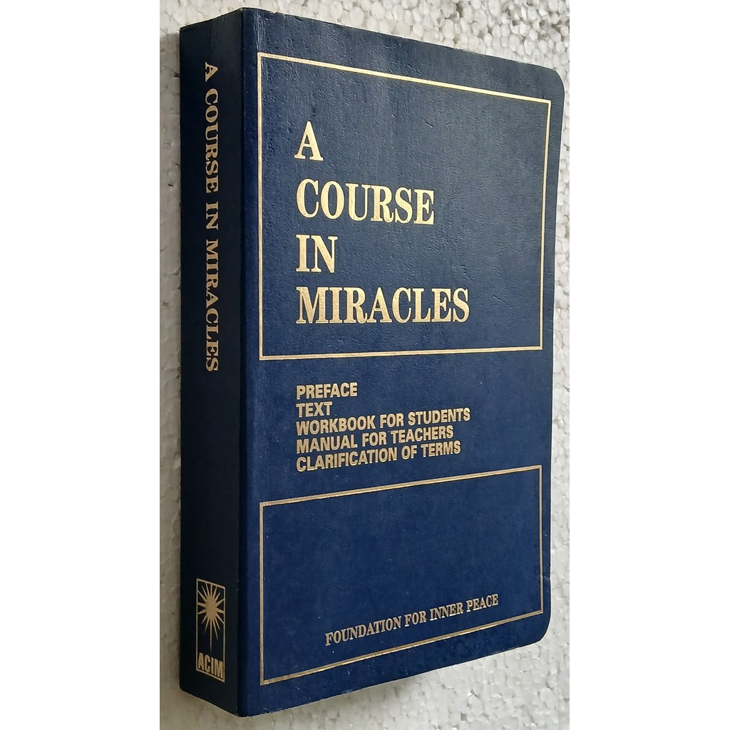 A Course in Miracles Combined Volume 2ª edição. de Foundation for Inner Peace 7294288