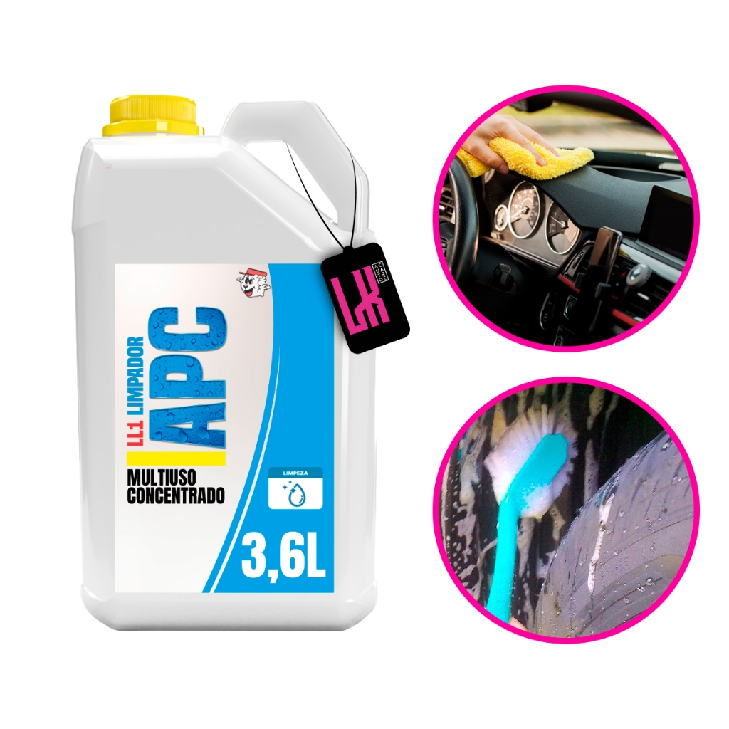 LL1 APC Concentrado 3,6L Lincoln - Limpador Multiuso