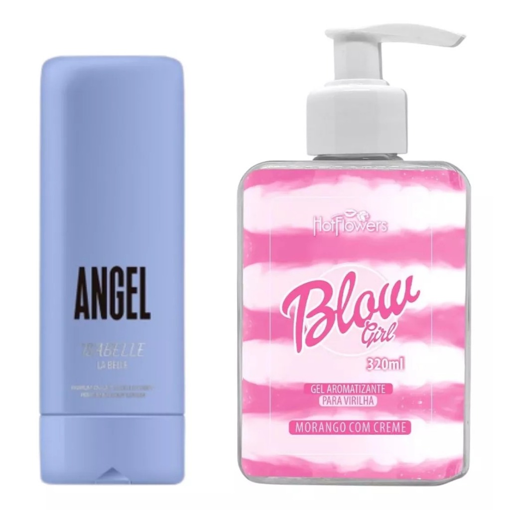 Kit 1 Creme Angel Isabelle La Belle + 1 Blow Girl Gel 320ml