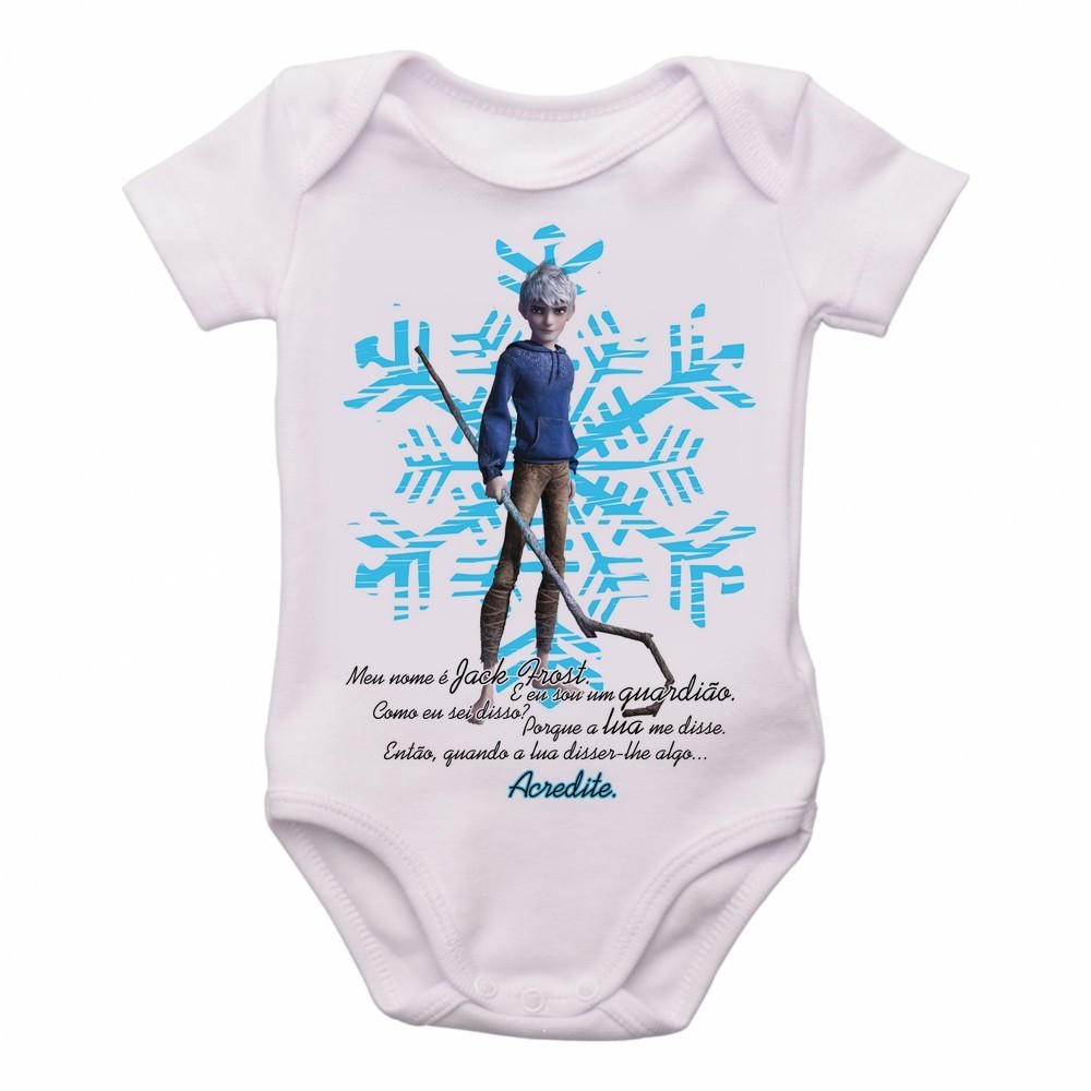 body nenê roupa bebê  A Origem dos Guardiões Jack Frost