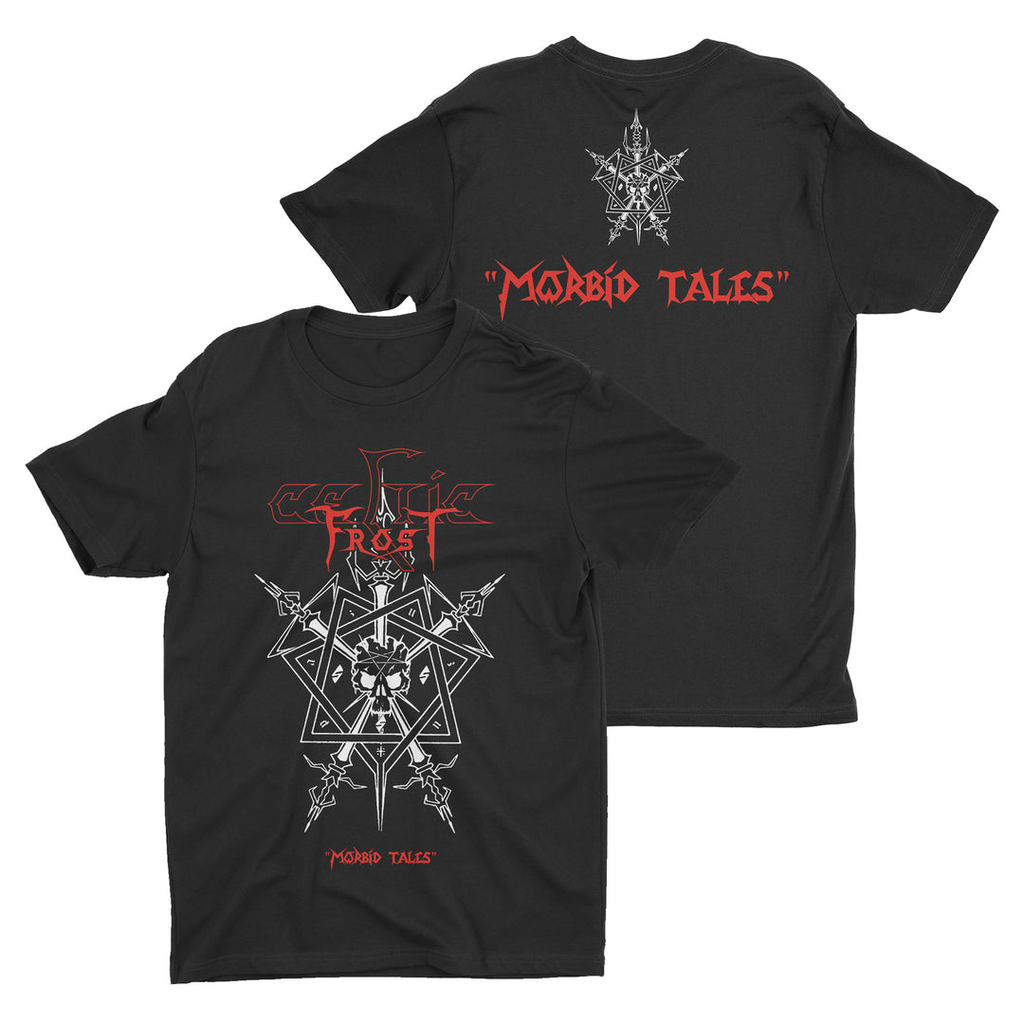 Music.Soul Camiseta Unissex Celtic Frost Morbid Tales Banda de Metal Estampa Confortável Premium Estilosa Retrô Casual