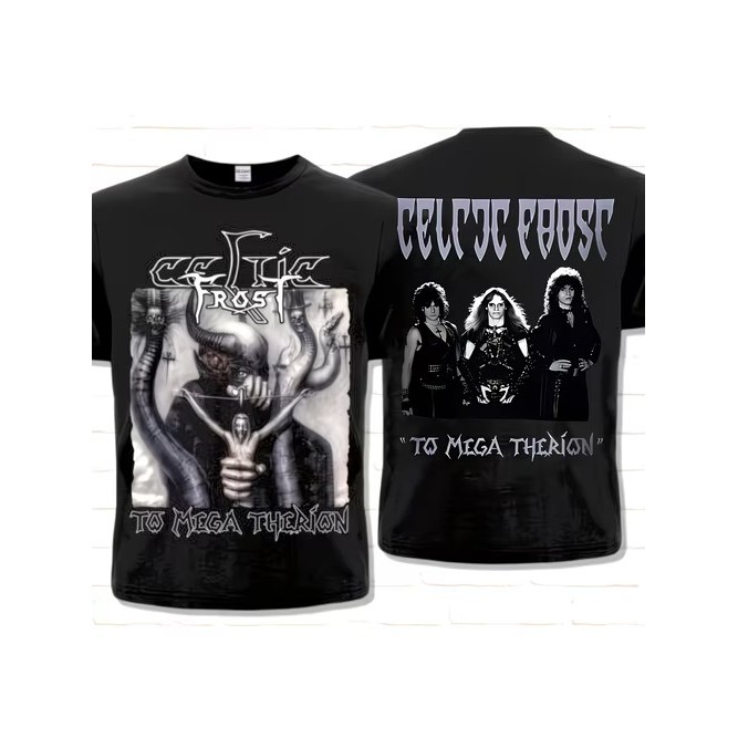 Music.Soul Music.Soul Camiseta Banda Celtic Frost Álbum To Mega Therion Heavy Metal Rock Vintage