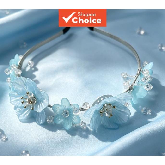 Elegante Cristal Diamante Bandana Artesanal Luz Luxo Hairband Para Mulher