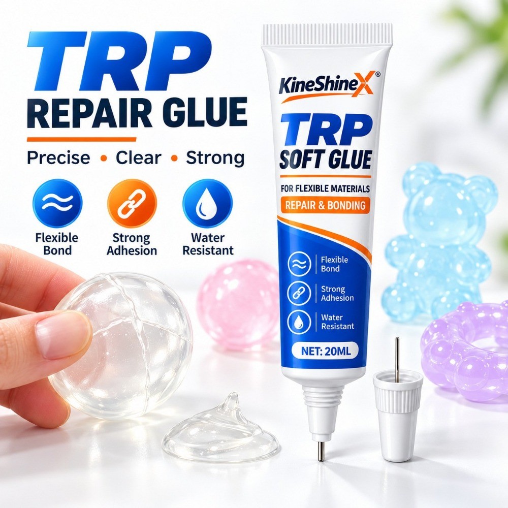 20ml TPR Cola Macia Adesivo De Reparo De Borracha Flexível Para Solas De Sapato , Brinquedos , PVC DIY Artesanato Hallow