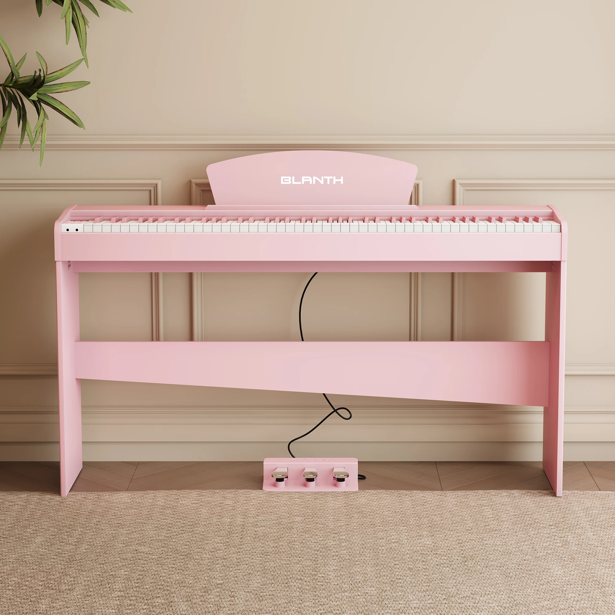 88 Keys Upright Digital Piano Electronic Keyboard Full Size Electric Piano Music Instrument For Professional Home Piano Practice