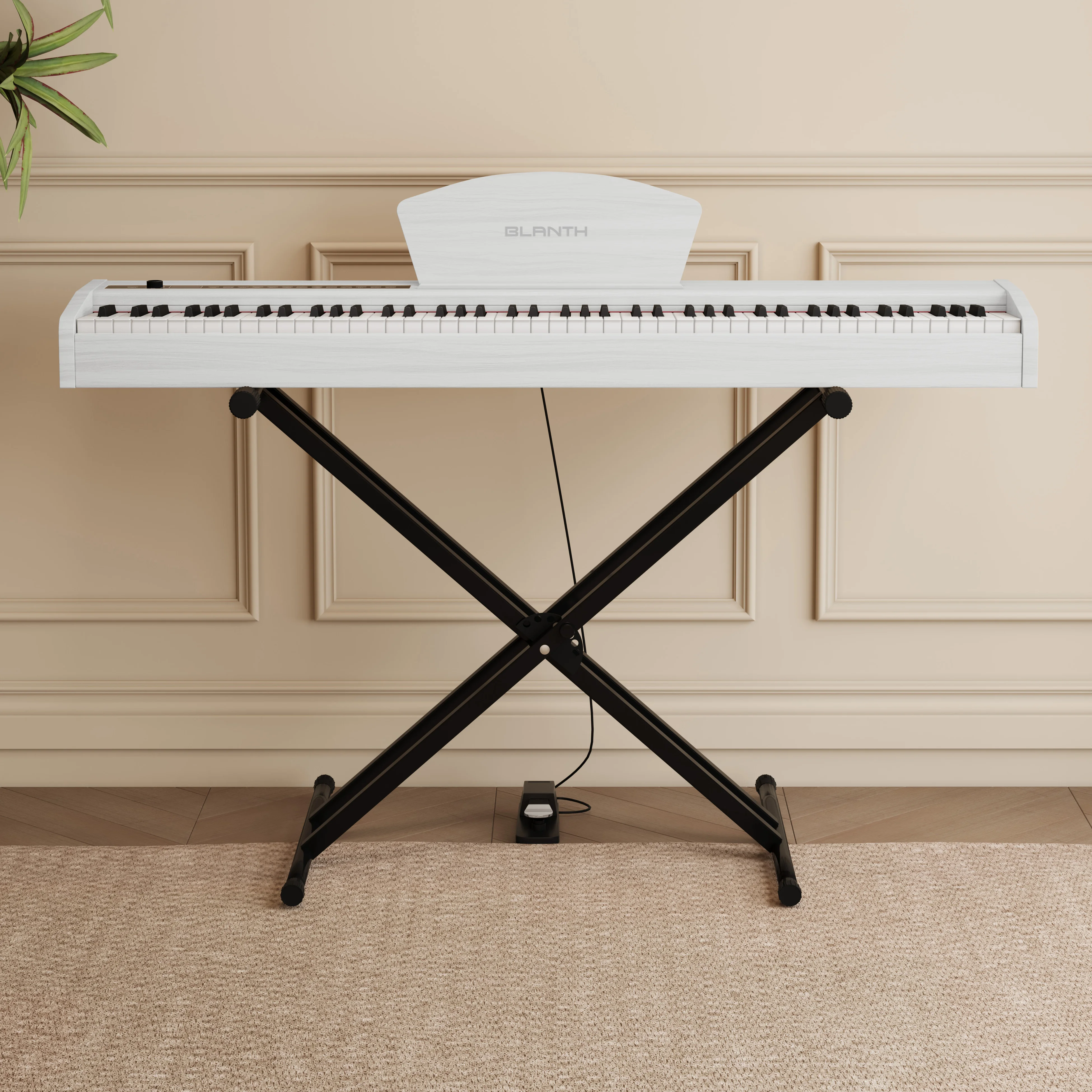 88 Key Digital Piano Electronic Keyboard Professional Portable Full Size Electric Piano For Beginners Adults Home Music Practice