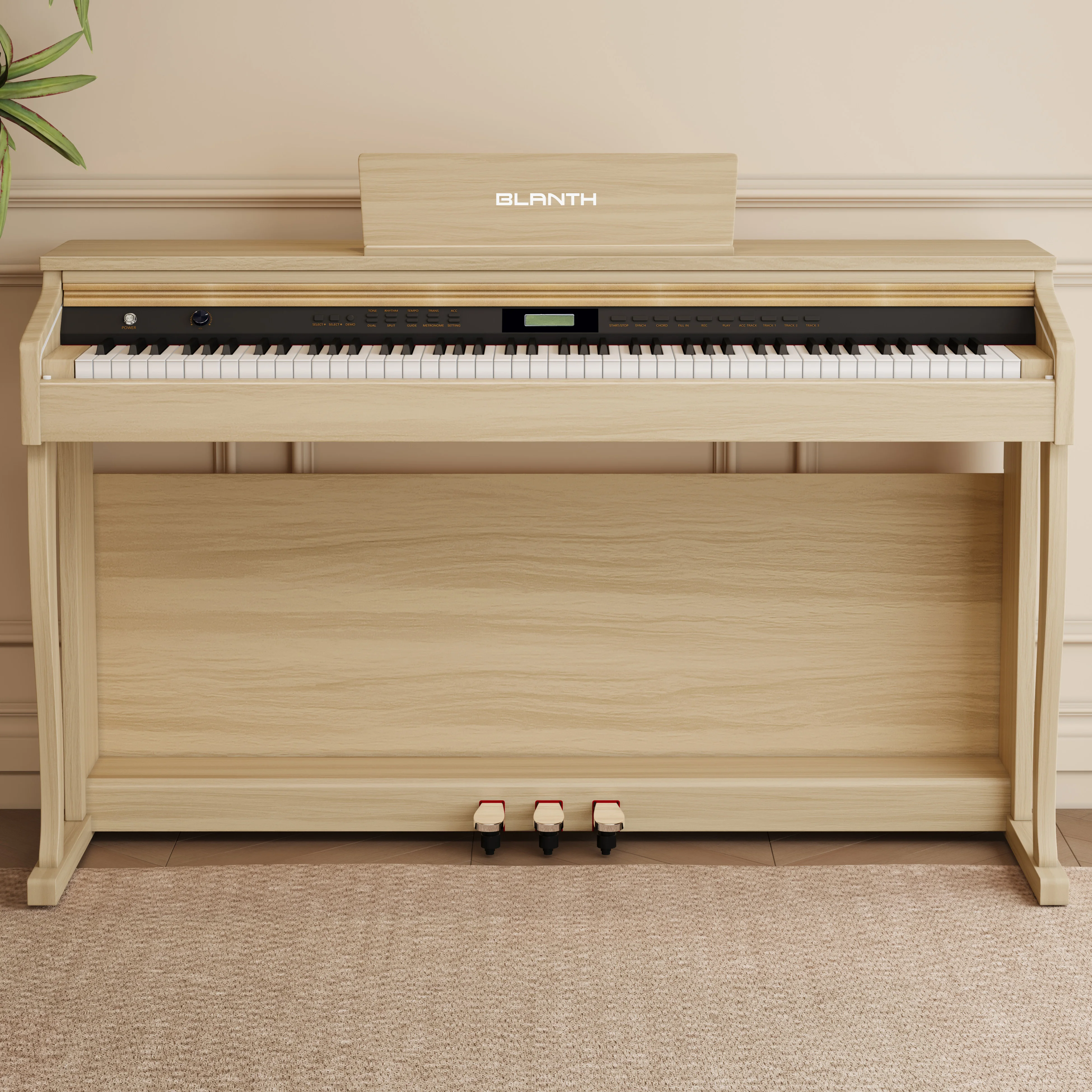 88 Key Weighted Digital Piano Professional Electronic Keyboard Full Electric Piano For Beginners Adults Home Practice