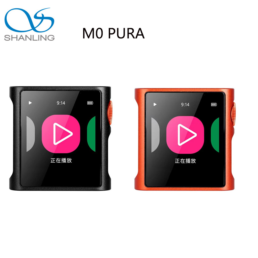 SHANLING M0 Pura Mini DAP De Alta Resolução , Dual CS43131 DAC , Bluetooth5.0 LDAC Bidirecional , PCM384 DSD128 , Reprod