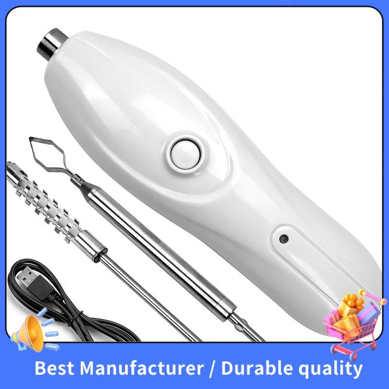 Corer Tool Electric Cordless Vegetal , Máquina Portátil De Escala De Raspagem Com 2 Cortadores De Aço Inoxidável , Escav