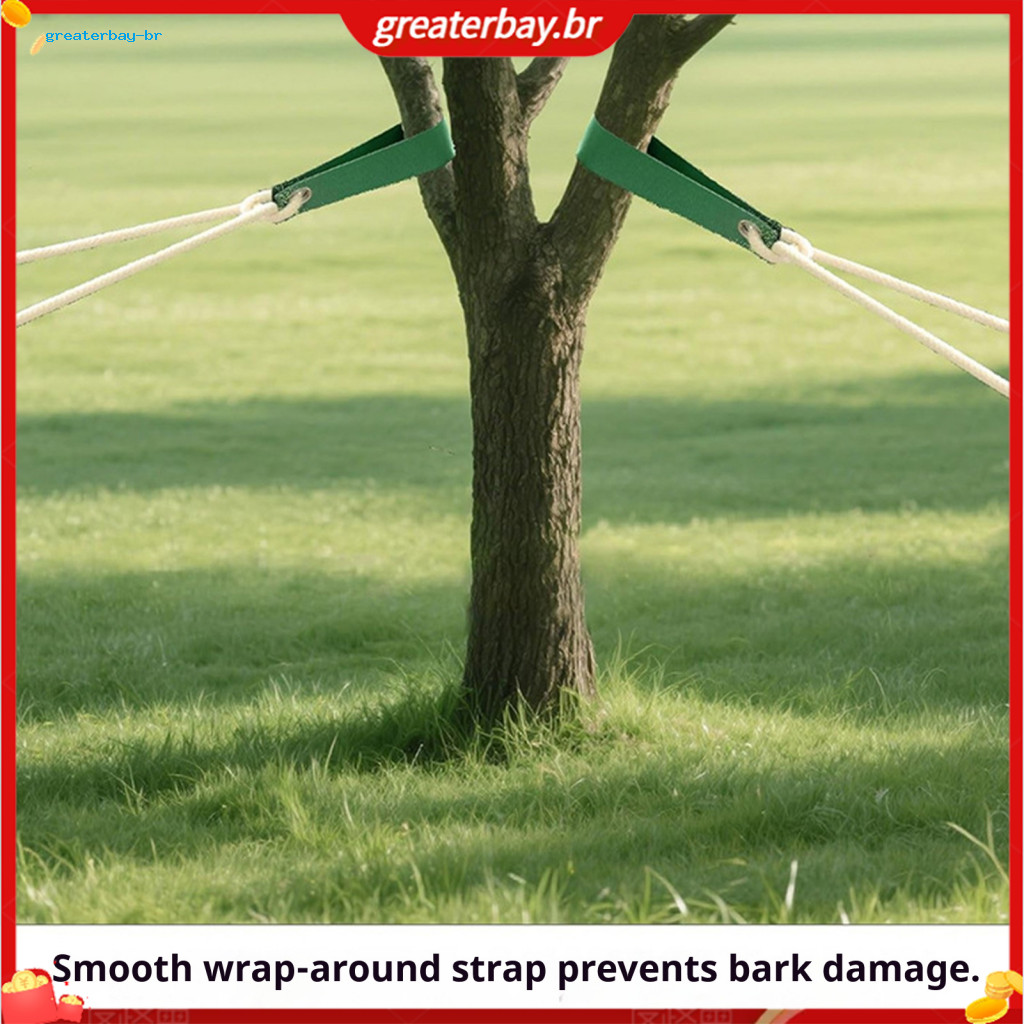 Heavy Duty Tree Support Strap for Staking Reusable Windproof Guying to Protect Newly Planted Saplings Durable Plant Tie