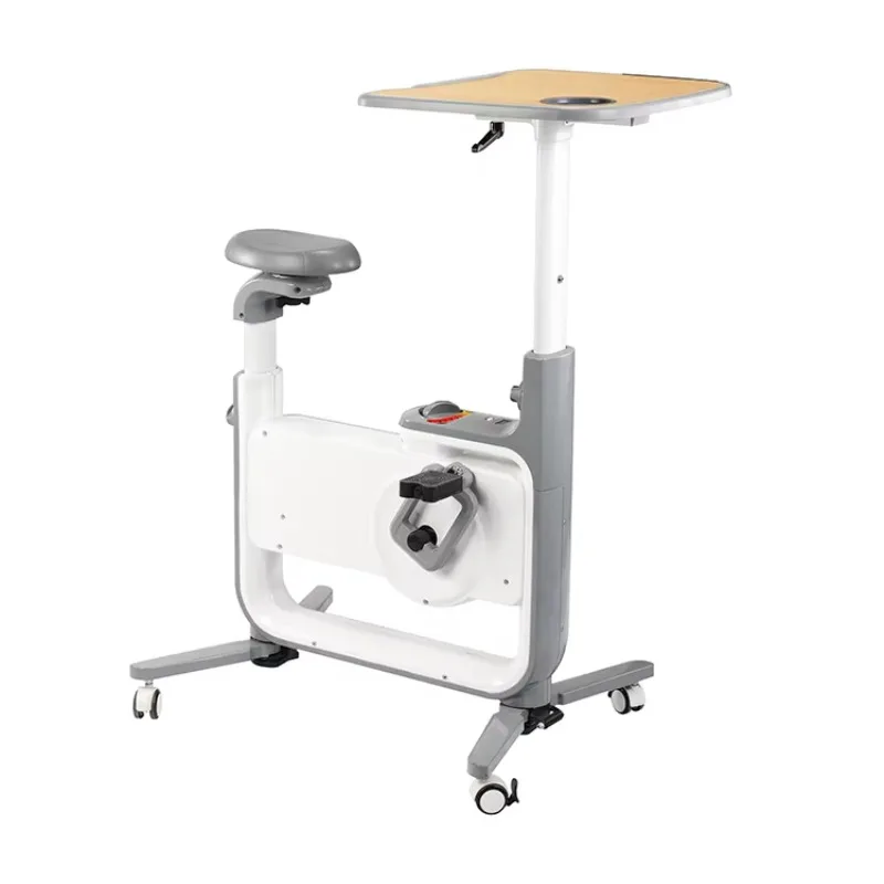 Fitness Adjustable Professional Weight Loss Sports Bike Magnetic Indoor Home Cycling Machine with Desk and LCD Monitor