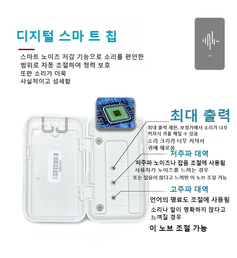Box-Type Collar Wired Earbuds Intelligent Noise Reduction HD Vocals Rechargeable Long Battery Life Adjustable Volume Earphones